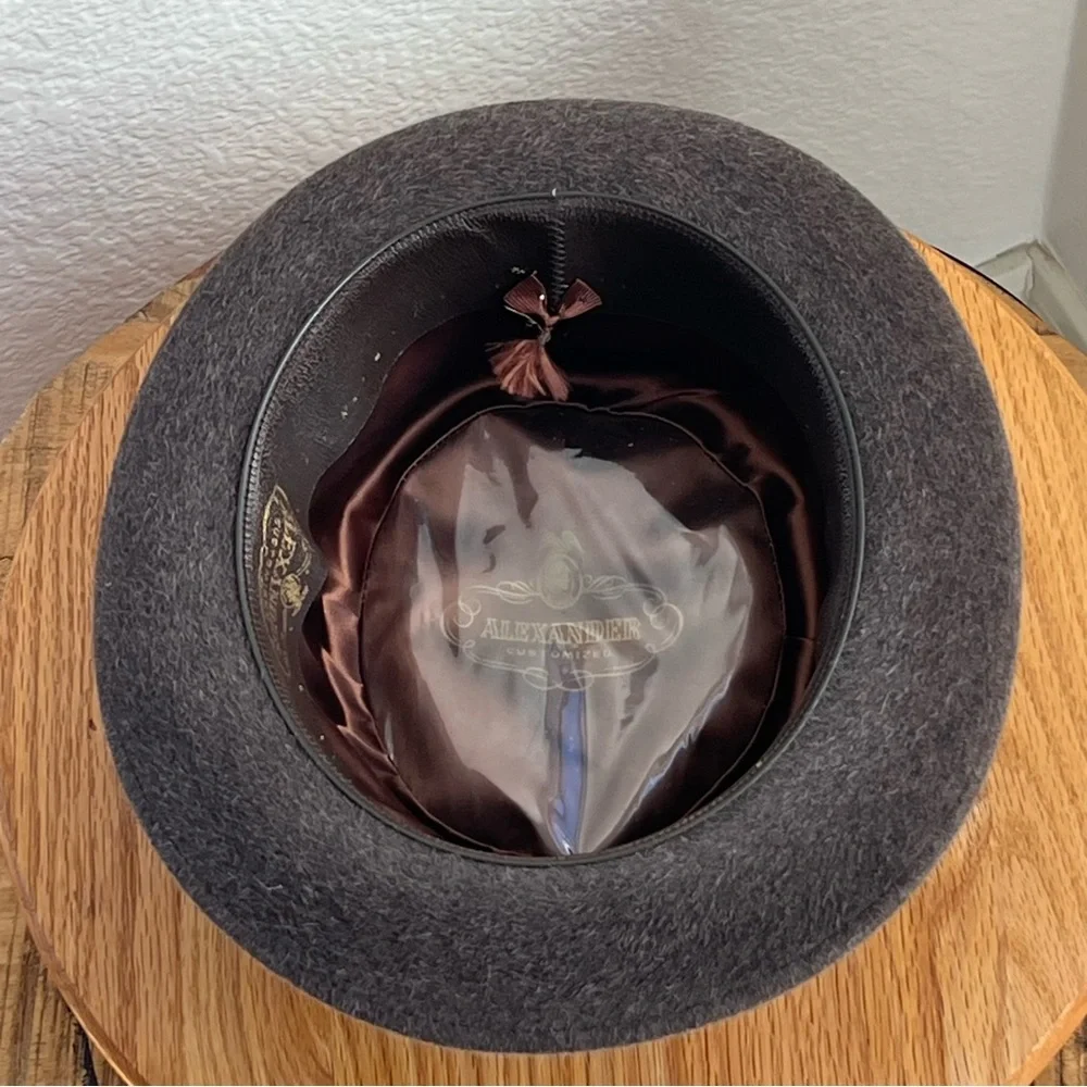 Vintage Alexander Customized Fedora Hat Mens 7
